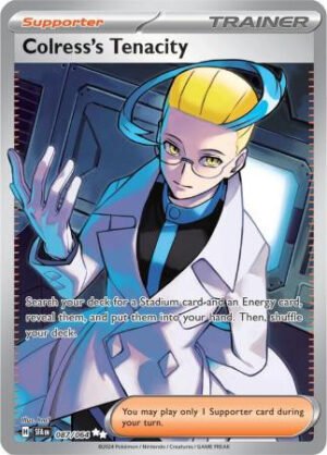 SV Shrouded Fable 087/064 Colress's Tenacity (Full Art)