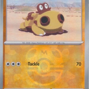 SV Prismatic Evolutions 052/131 Hippopotas (MASTER BALL Pattern Holo)