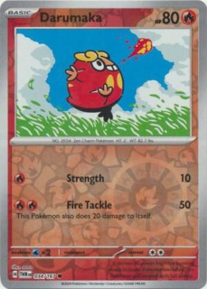 SV Twilight Masquerade 034/167 Darumaka (Reverse Holo)