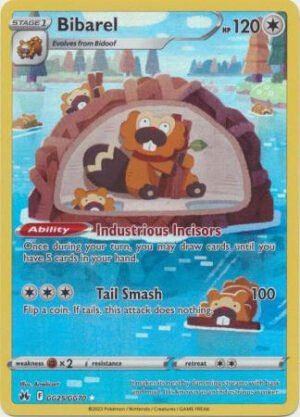 Crown Zenith GG25/GG70 Bibarel (Full Art)