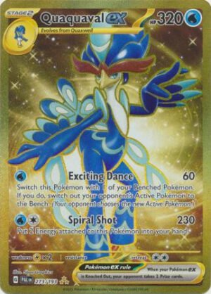 SV Paldea Evolved 273/193 Quaquaval ex (Secret Rare)