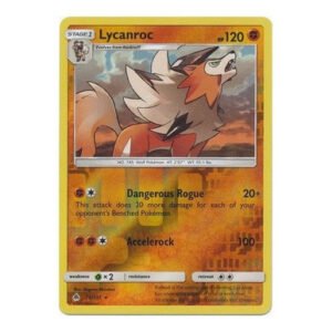 SM Forbidden Light 76/131 Lycanroc (Reverse Holo)