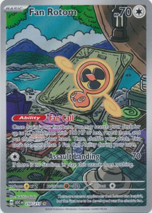 ME Ascended Heroes 250/217 Fan Rotom (Illustration Rare)