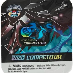 EUIC Competitor 2026 Mega Charizard X Pin Badge