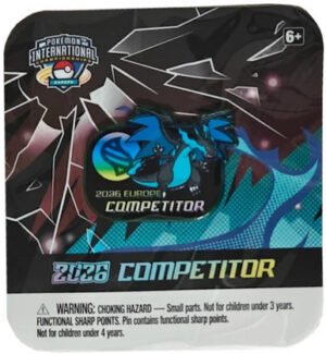 EUIC Competitor 2026 Mega Charizard X Pin Badge