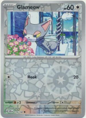 SV Stellar Crown 116/142 Glameow (Reverse Holo)