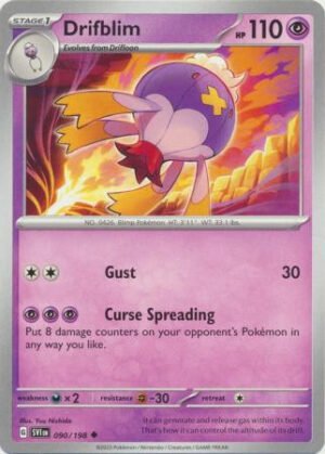 Scarlet & Violet (Base Set) 090/198 Drifblim