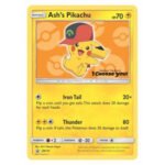 Sun & Moon Promo SM110 Ash's Pikachu (Orange)