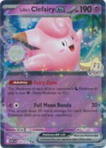 ME Ascended Heroes 076/217 Lillie's Clefairy ex (Half Art)
