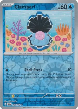 SV Destined Rivals 054/182 Clamperl (Reverse Holo)