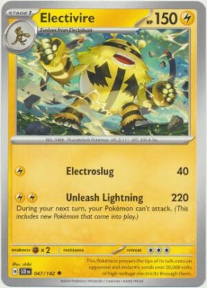 SV Stellar Crown 047/142 Electivire