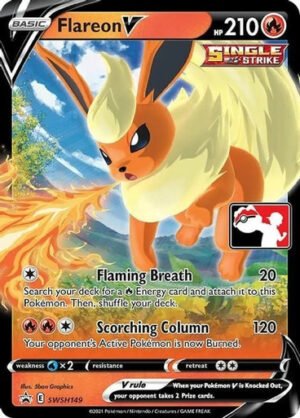 Sword & Shield Promo SWSH149 Flareon V (Prize Pack League Promo)