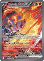 SV Destined Rivals 229/182 Team Rocket's Moltres ex (Alternative Art, Destined Rivals Stamp)