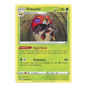 Sword & Shield (Base) 019/202 Orbeetle