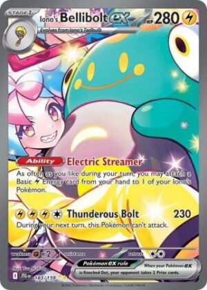 SV Journey Together 183/159 Iono's Bellibolt ex (Alternative Art, Full Art)