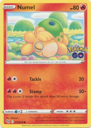 Pokemon GO 013/078 Numel