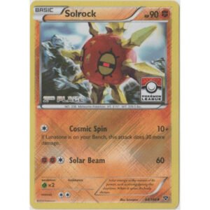 XY Base Set 64/146 Solrock (League Promo 2nd Place)
