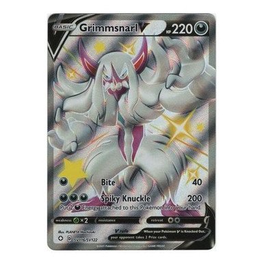 Shining Fates SV116/SV122 Grimmsnarl V (Full Art Shiny)