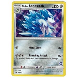 Sun & Moon Promo SM127 Alolan Sandslash (Holo Trainer Kit Alolan Sandslash #30)