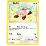 SM Burning Shaodws 110/147 Stufful (Trainer Kit Alolan Sandslash #12)