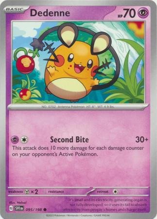 Scarlet & Violet (Base Set) 095/198 Dedenne
