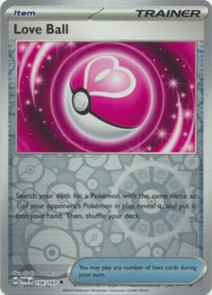 SV Twilight Masquerade 156/167 Love Ball (Reverse Holo)