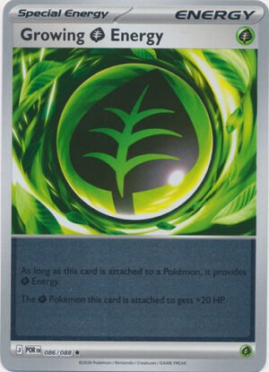 ME Perfect Order 086/088 Growing Grass Energy (Reverse Holo)