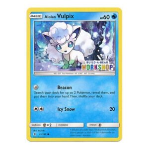 SM Guardians Rising 21/145 Alolan Vulpix (Build-A-Bear Workshop)