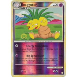 HeartGold & SoulSilver 18/123 Exeggutor (Reverse Holo)
