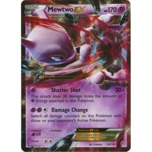 XY Break Through 062/162 Mewtwo EX (Half Art)