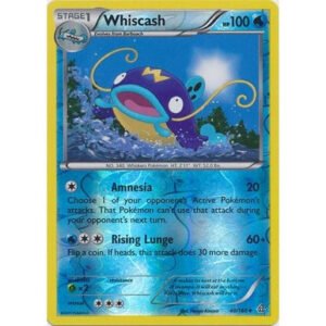 XY Primal Clash 40/160 Whiscash (Reverse Holo)