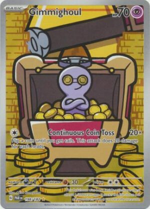 SV Paradox Rift 198/182 Gimmighoul (Illustration Rare)