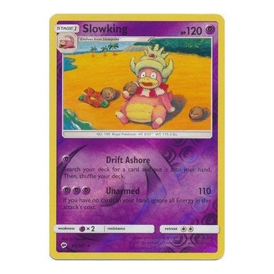 SM Burning Shadows 048/147 Slowking (Reverse Holo)