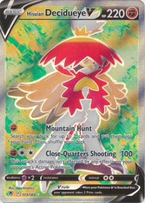 Astral Radiance 173/189 Hisuian Decidueye V (Full Art)