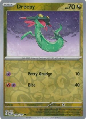 SV Prismatic Evolutions 071/131 Dreepy (Reverse Holo)