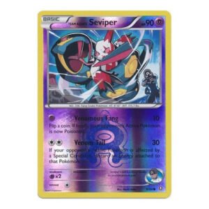 XY Double Crisis 9/34 Team Aqua's Seviper (Reverse Holo)