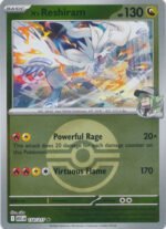 ME Ascended Heroes 154/217 N's Reshiram (Reverse Holo BALL SYMBOL)