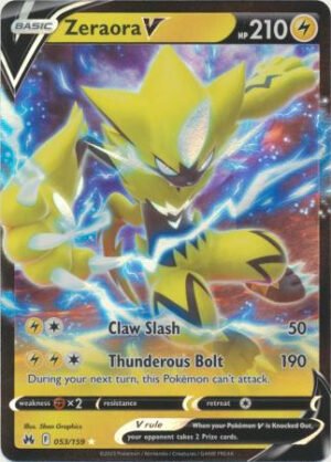 Crown Zenith 053/159 Zeraora V (Half Art)