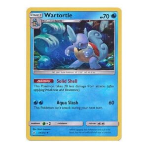 SM Unbroken Bonds 034/214 Wartortle (Cosmo Holo)