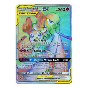 SM Unbroken Bonds 225/214 Gardevoir & Sylveon GX (Rainbow Rare Tag Team)