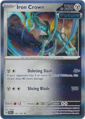 SV Surging Sparks 132/191 Iron Crown (Holo)