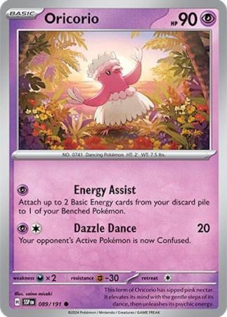 SV Surging Sparks 089/191 Oricorio
