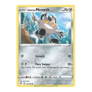 Vivid Voltage 112/185 Galarian Meowth