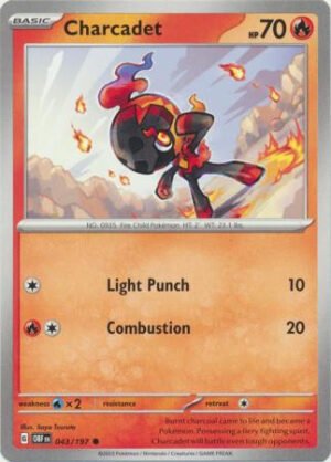 SV Obsidian Flames 043/197 Charcadet