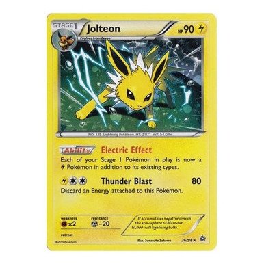 XY Ancient Origins 026/98 Jolteon (Cosmo Holo)