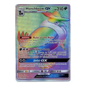 SM Unbroken Bonds 223/214 Honchkrow GX (Rainbow Rare)