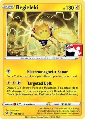 Astral Radiance 051/189 Regieleki (Prize Pack League Promo Non-Holo)