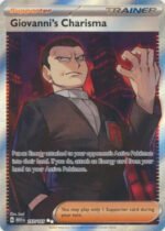 Scarlet & Violet 151 197/165 Giovanni's Charisma (Full Art)