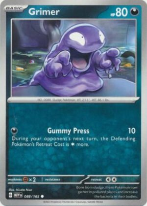 Scarlet & Violet 151 088/165 Grimer