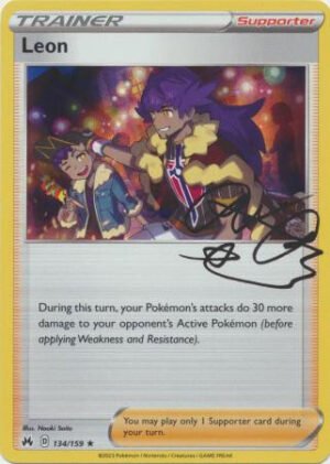 Crown Zenith 134/159 Leon (Holo)